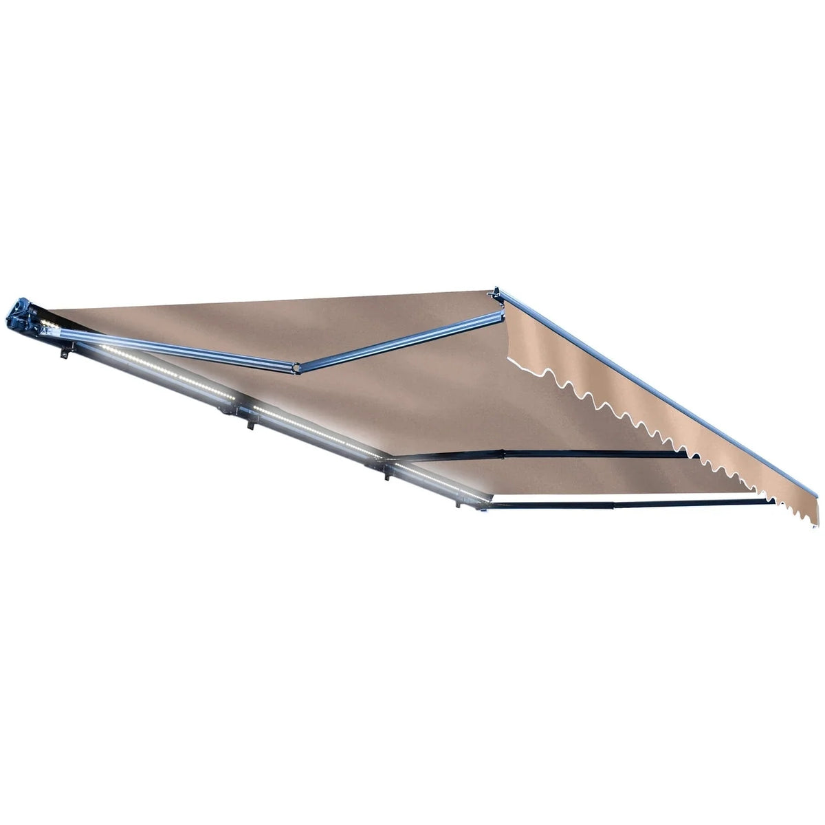 Aleko Half Cassette Motorized Retractable LED Luxury Patio