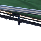 Aleko Half Cassette Motorized Retractable LED Luxury Patio