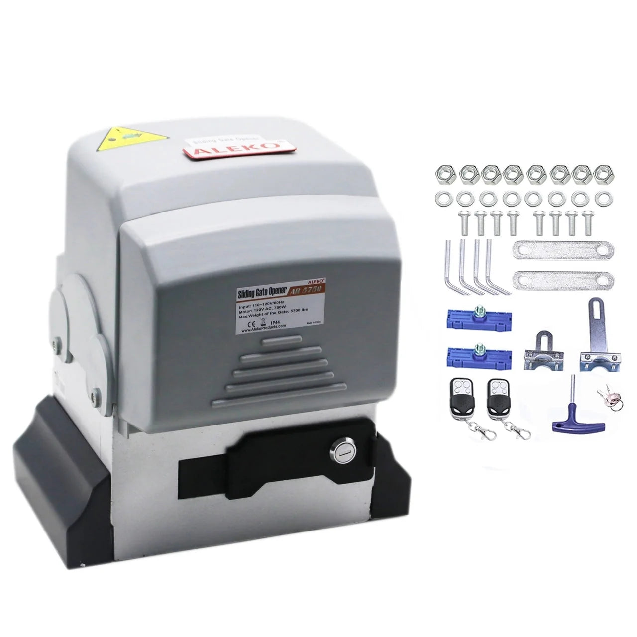 Aleko Heavy-Duty Sliding Gate Opener - AR5750 - Basic Kit