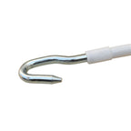 Aleko Hook Style Hand Crank for Retractable Awnings - White