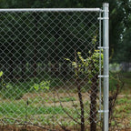 Aleko KITCLF5X50 Galvanized Steel Chain Link Fence 5X50