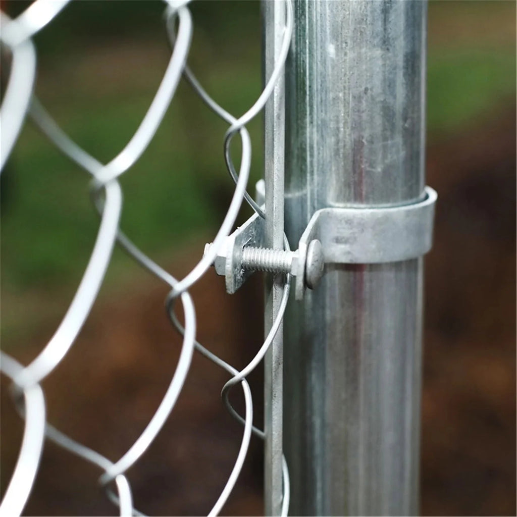 Aleko KITCLF6X50 Galvanized Steel Chain Link Fence 6X50