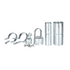 Aleko KITCLF6X50 Galvanized Steel Chain Link Fence 6X50