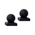 Aleko Medium Cap for Driveway Gate Post - 2.5 x 2.5 Inches
