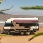 Aleko Motorized Retractable RV Awning - 10 x 8 Feet