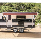 Aleko Motorized Retractable RV Awning - 10 x 8 Feet
