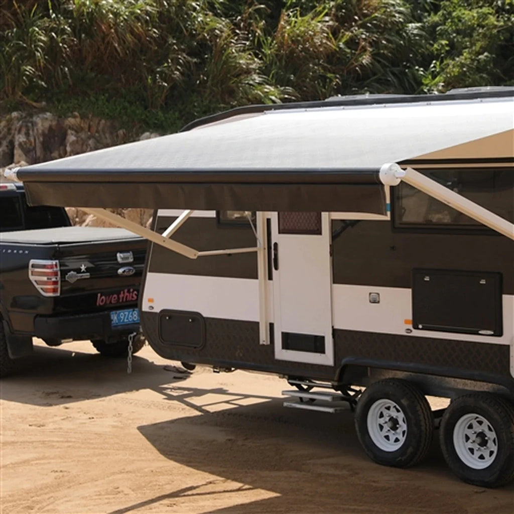 Aleko Motorized Retractable RV Awning - 10 x 8 Feet