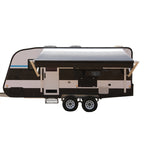 Aleko Motorized Retractable RV Awning - 16 x 8 Feet