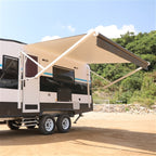 Aleko Motorized Retractable RV Awning - 16 x 8 Feet