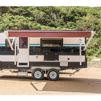 Aleko Motorized Retractable RV Awning - 8 x 8 Feet