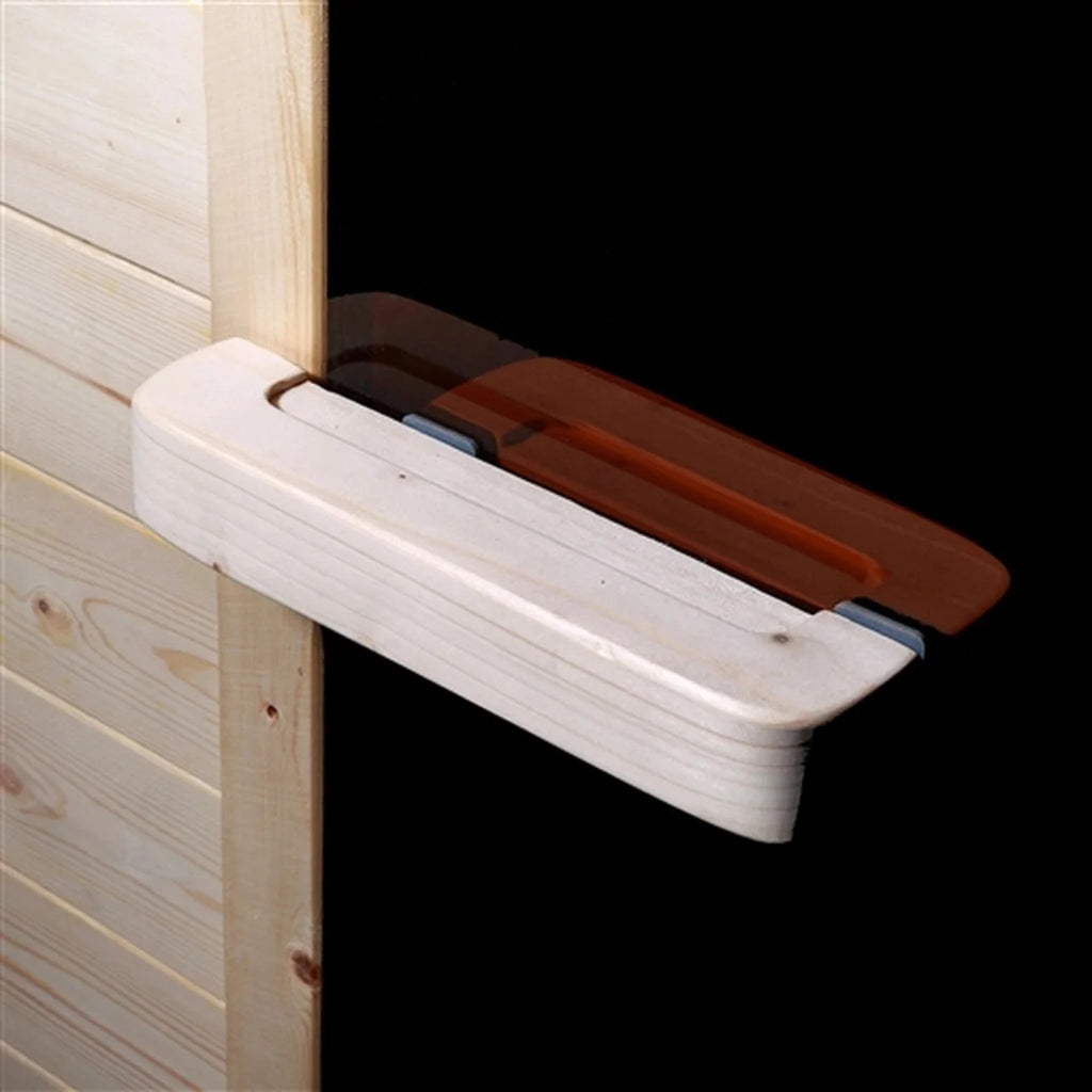 Aleko Outdoor and Indoor White Pine Barrel Sauna - 4 Person
