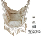 Aleko Outdoor furniture Hanging Rope Swing Hammock Chair