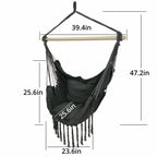 Aleko Outdoor furniture Hanging Rope Swing Hammock Chair