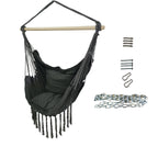 Aleko Outdoor furniture Hanging Rope Swing Hammock Chair
