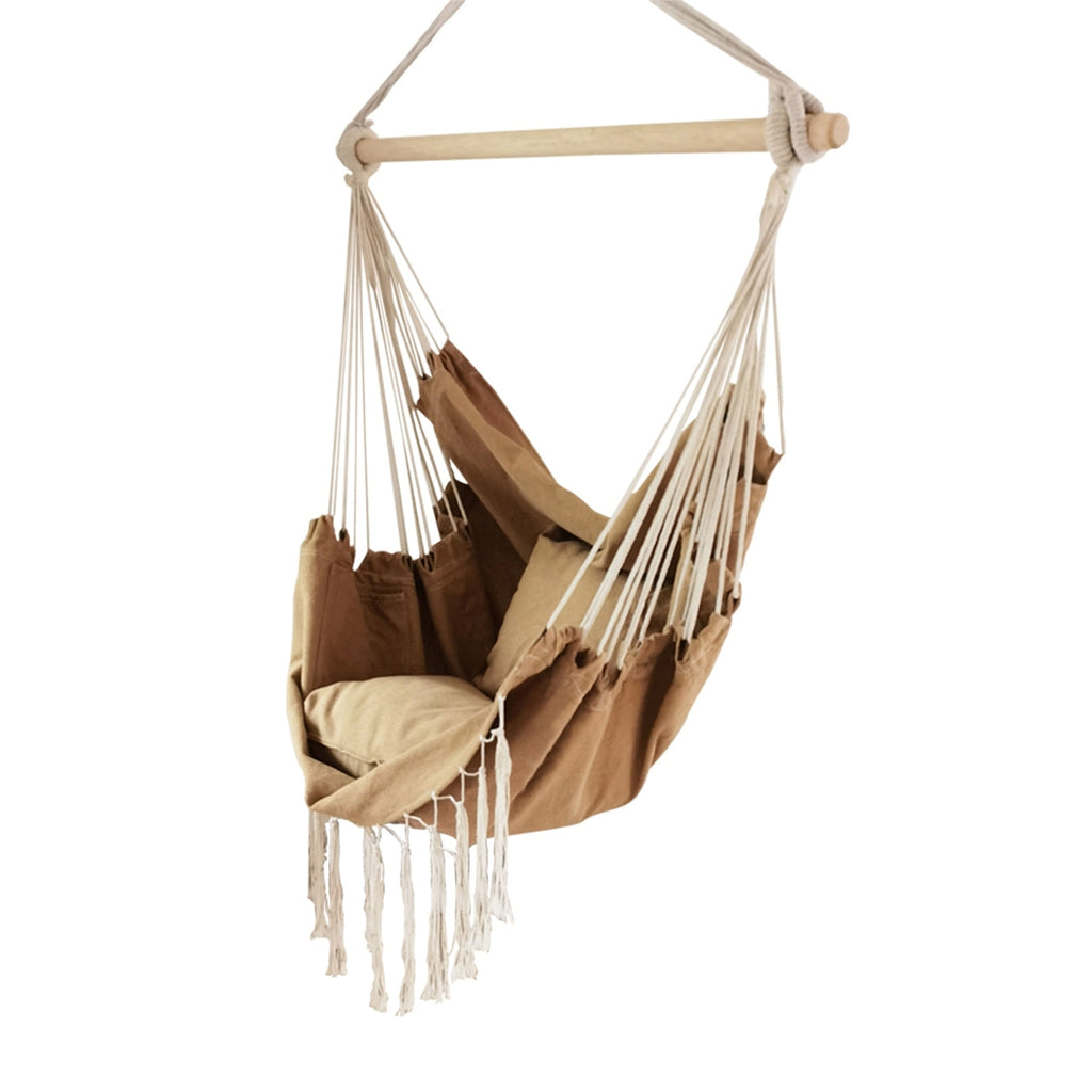 Aleko Outdoor furniture Hanging Rope Swing Hammock Chair