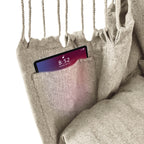 Aleko Outdoor furniture Hanging Rope Swing Hammock Chair