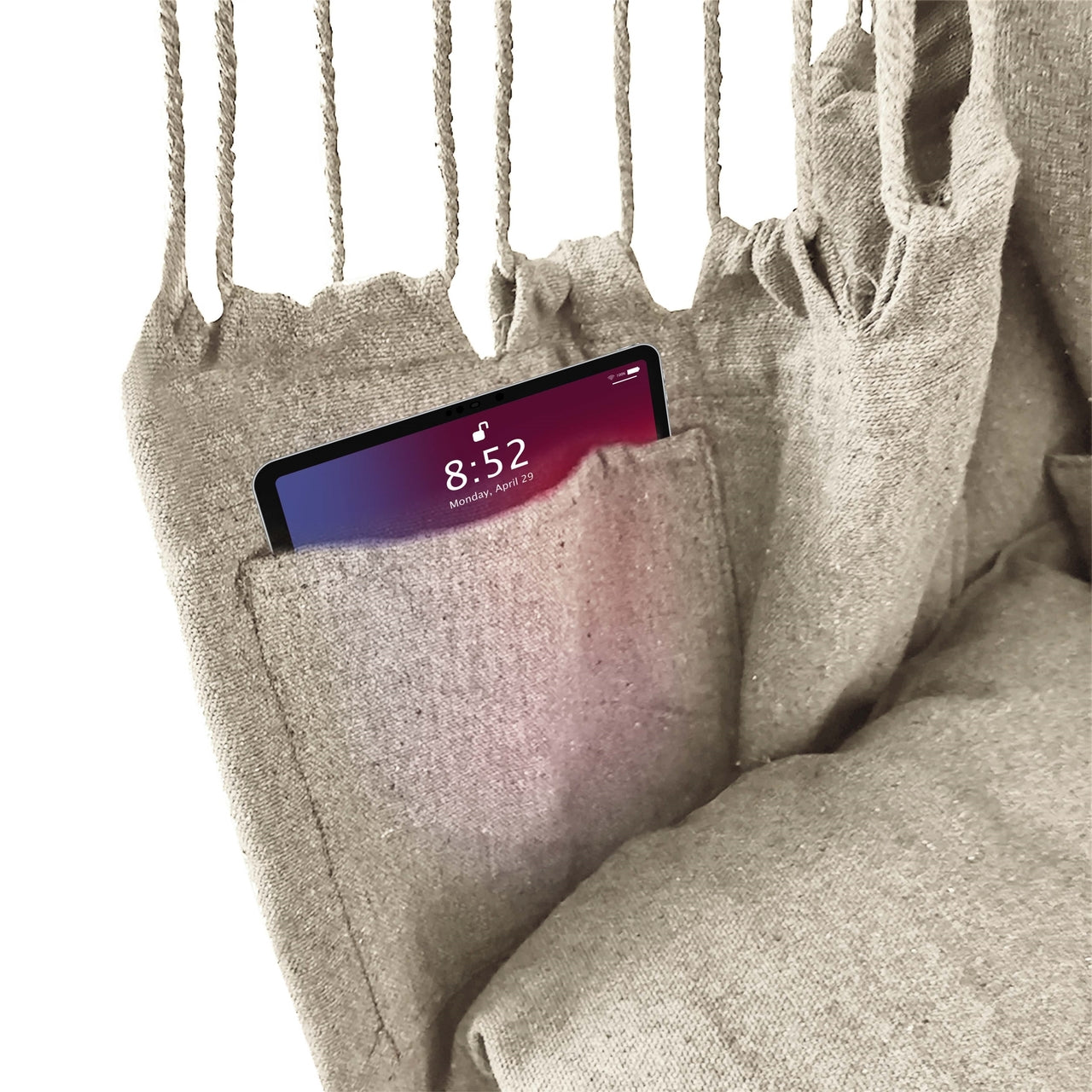 Aleko Outdoor furniture Hanging Rope Swing Hammock Chair