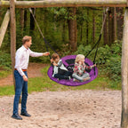 Aleko Outdoor furniture Outdoor Saucer Platform Swing