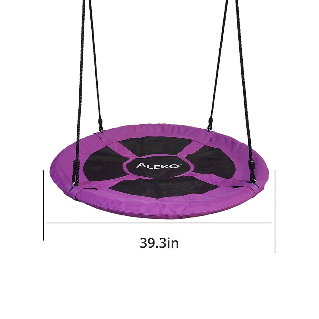 Aleko Outdoor furniture Outdoor Saucer Platform Swing
