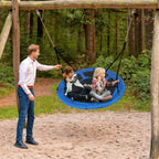 Aleko Outdoor furniture Outdoor Saucer Platform Swing