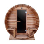 Aleko Outdoor or Indoor Western Red Cedar Wet Dry Barrel