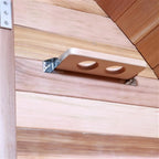 Aleko Outdoor or Indoor Western Red Cedar Wet Dry Barrel