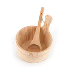 Aleko Outdoor or Indoor Western Red Cedar Wet Dry Barrel