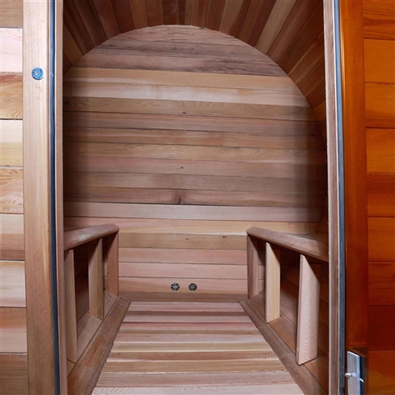 Aleko Outdoor or Indoor Western Red Cedar Wet Dry Barrel