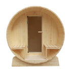 Aleko Outdoor or Indoor White Finland Pine Wet Dry Barrel