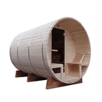 Aleko Outdoor or Indoor White Finland Pine Wet Dry Barrel