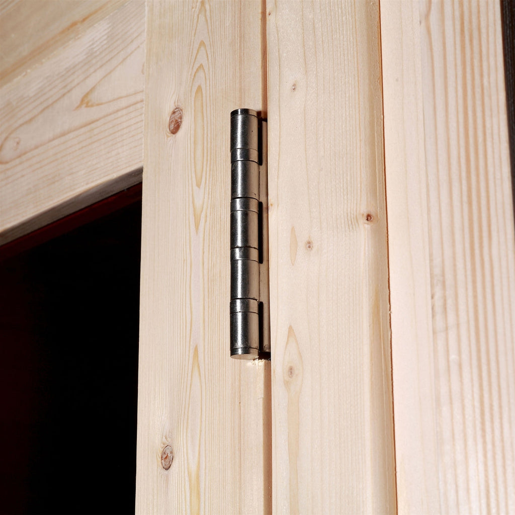 Aleko Outdoor or Indoor White Finland Pine Wet Dry Barrel