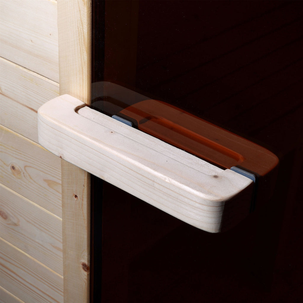 Aleko Outdoor or Indoor White Finland Pine Wet Dry Barrel