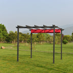 Aleko Pergolas Aluminum Outdoor Canopy Grape Trellis