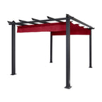 Aleko Pergolas Aluminum Outdoor Canopy Grape Trellis