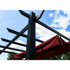 Aleko Pergolas Aluminum Outdoor Canopy Grape Trellis