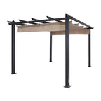 Aleko Pergolas Aluminum Outdoor Canopy Grape Trellis