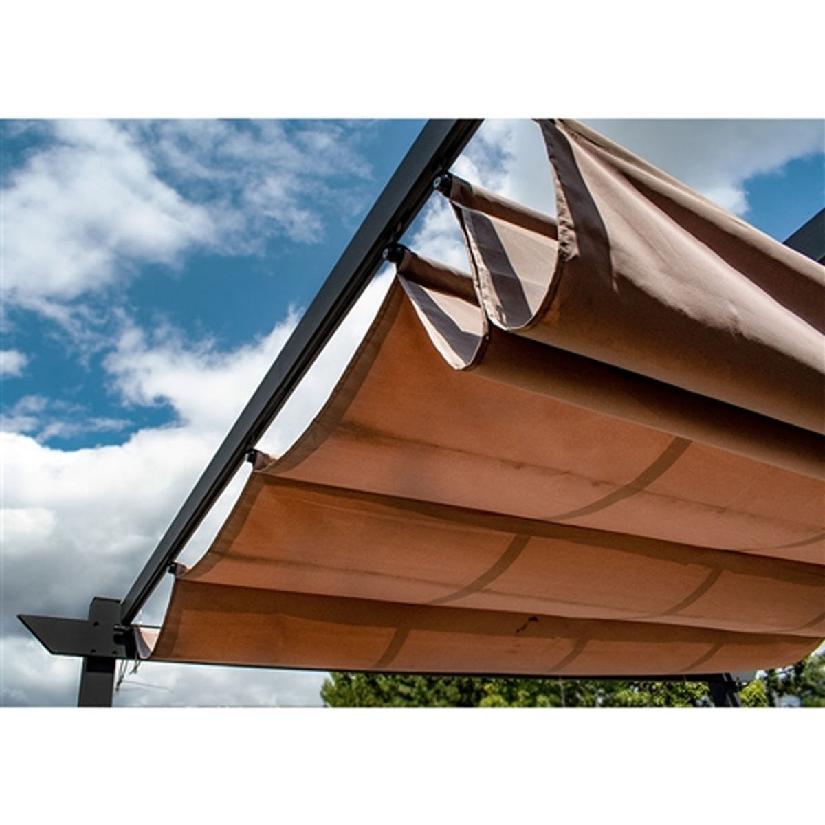 Aleko Pergolas Aluminum Outdoor Canopy Grape Trellis