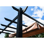 Aleko Pergolas Aluminum Outdoor Canopy Grape Trellis