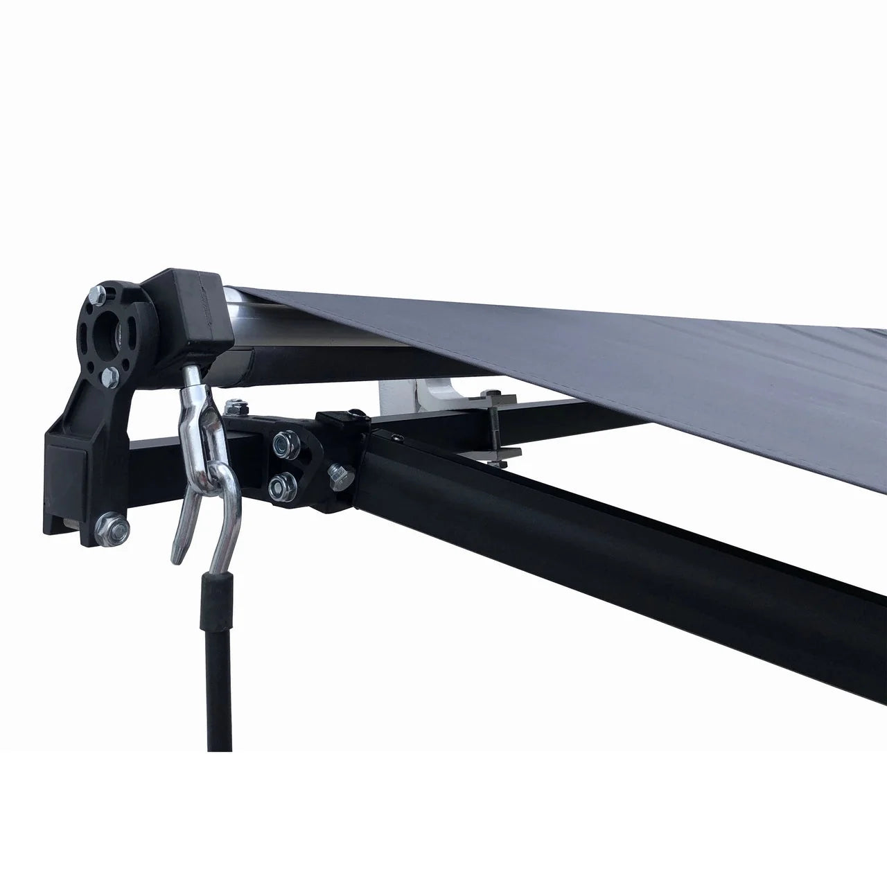 Aleko Retractable Black Frame Patio Awning 10 x 8 Feet