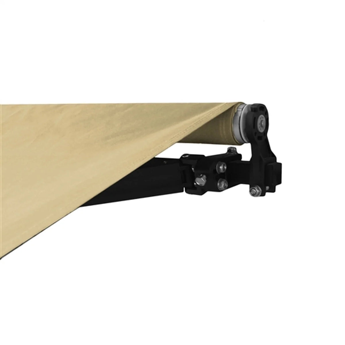 Aleko Retractable Black Frame Patio Awning 10 x 8 Feet