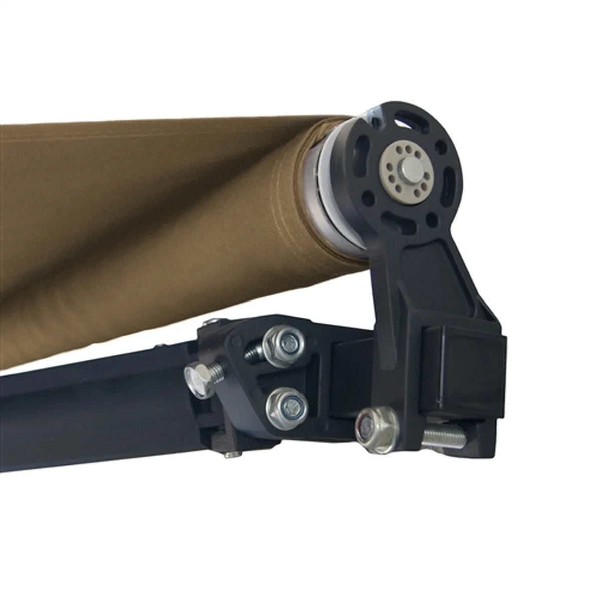 Aleko Retractable Black Frame Patio Awning 10 x 8 Feet