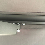 Aleko Retractable Black Frame Patio Awning 12 x 10 Feet