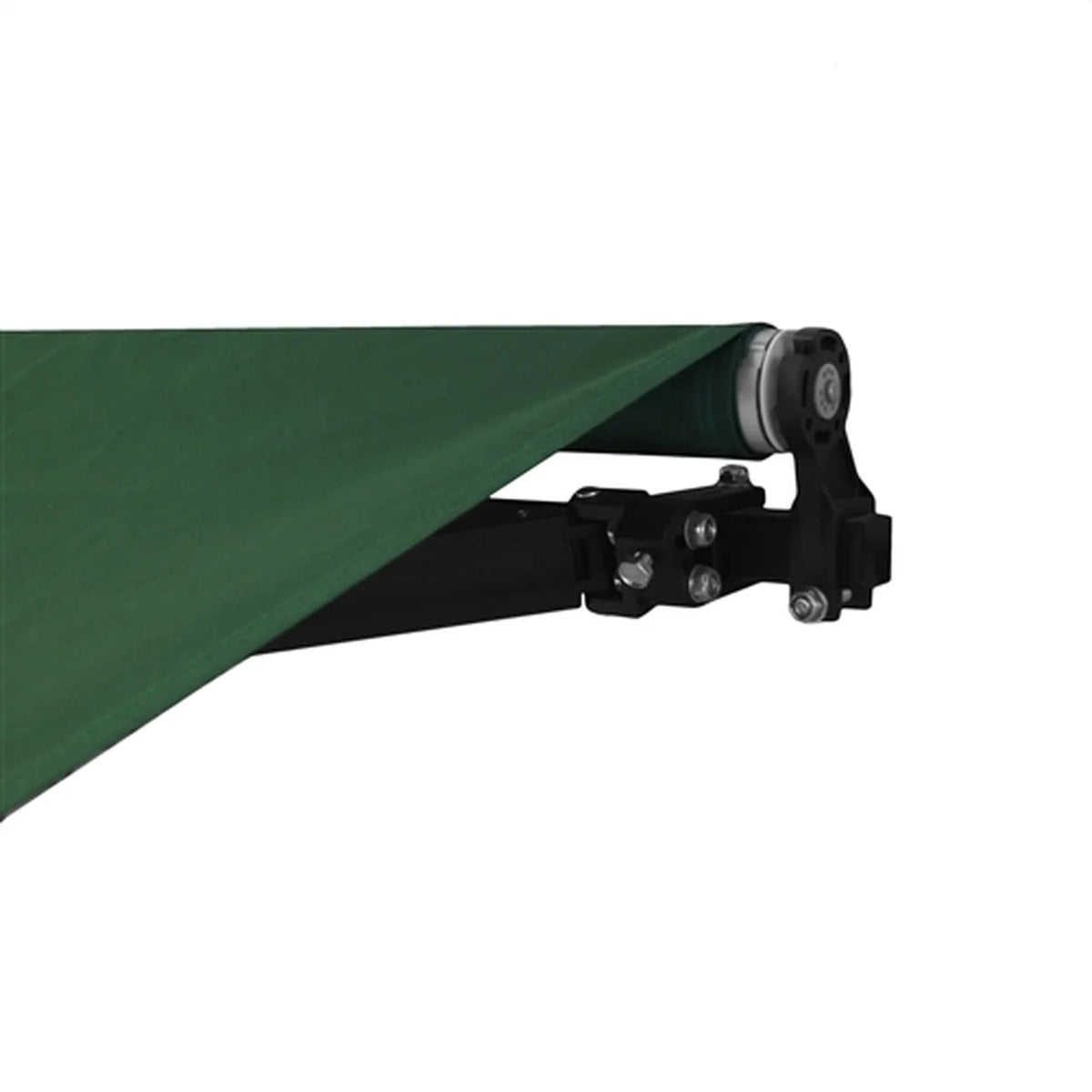Aleko Retractable Black Frame Patio Awning 12 x 10 Feet