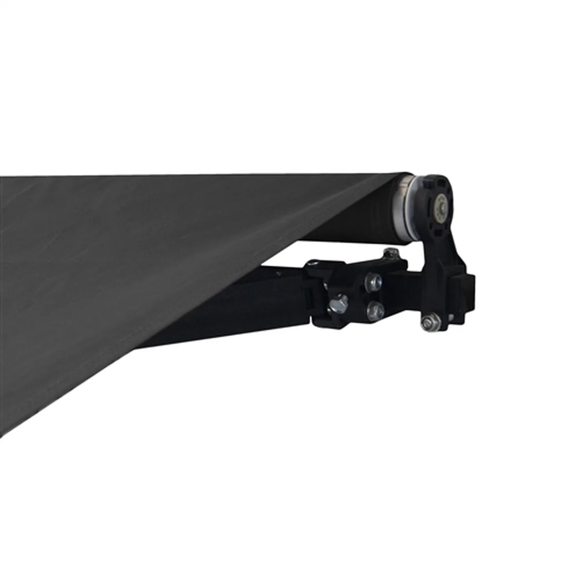 Aleko Retractable Black Frame Patio Awning 13 x 10 Feet