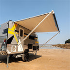 Aleko Retractable RV/Patio Awning - 10 x 8 Feet - Blue