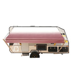 Aleko Retractable RV/Patio Awning - 15 x 8 Feet - Burgundy