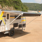 Aleko Retractable RV/Patio Awning - 8 x 8 Feet