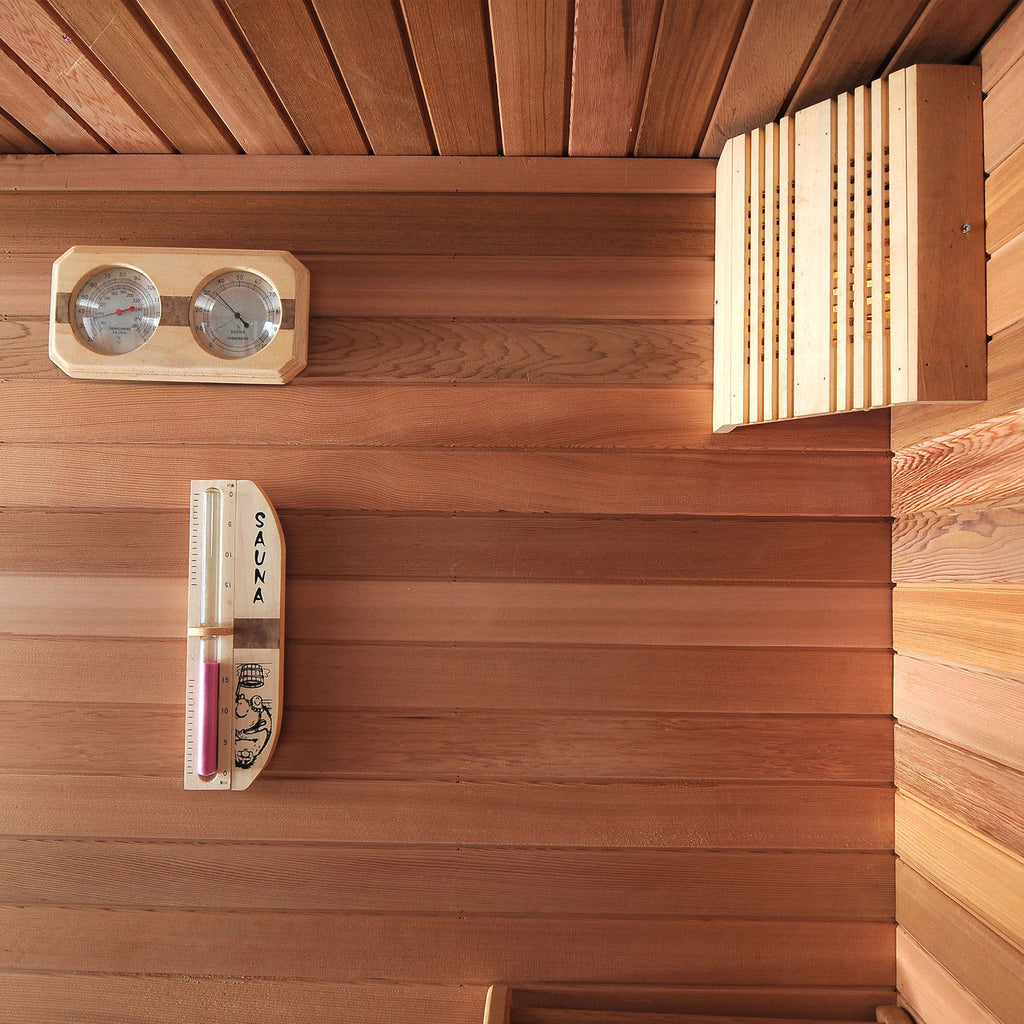 Aleko Sauna Lamp Shade in Finish Pine Wood