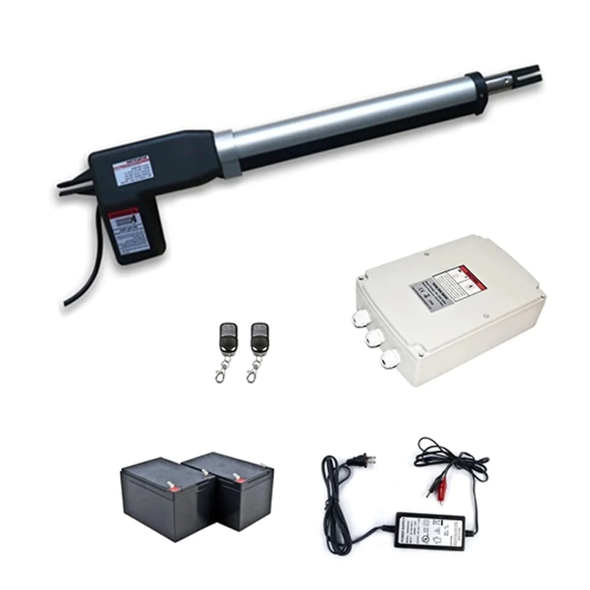 Aleko Single Swing Gate Operator - AS600 AC/DC - Back-up