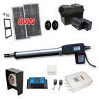 Aleko Single Swing Gate Operator - AS600 AC/DC - Solar Kit